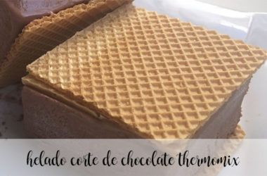 Chocolae geschnittenes Eis mit Thermomix