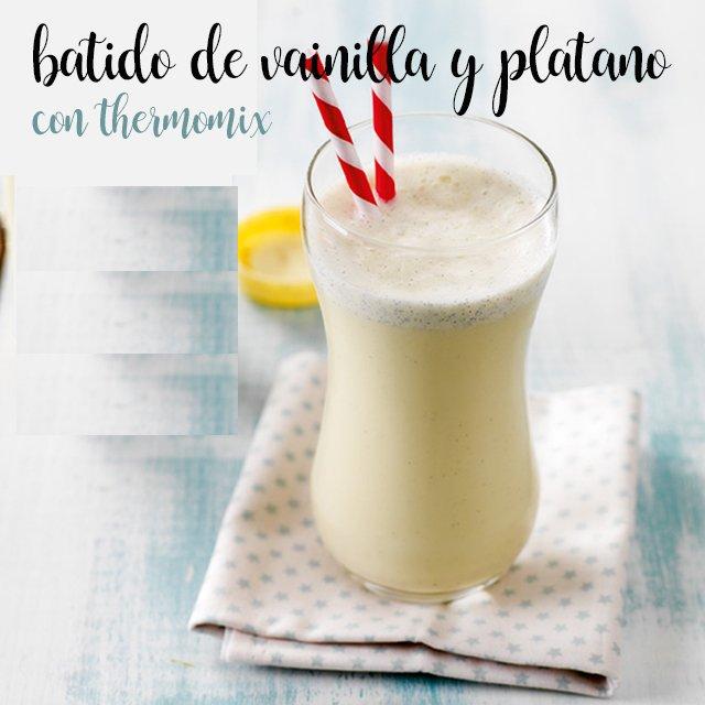 Vanille-Bananen-Milchshake mit Thermomix