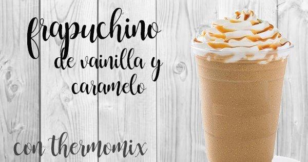 Vanille- und Karamell-Frappuccino mit Thermomix