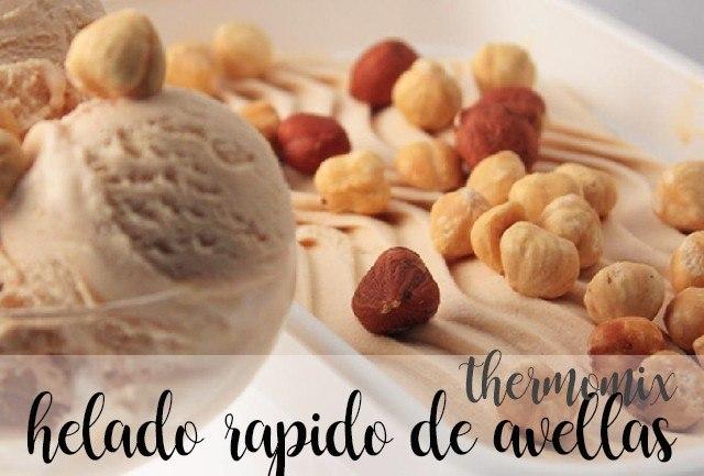 Schnelles Haselnusseis mit Thermomix