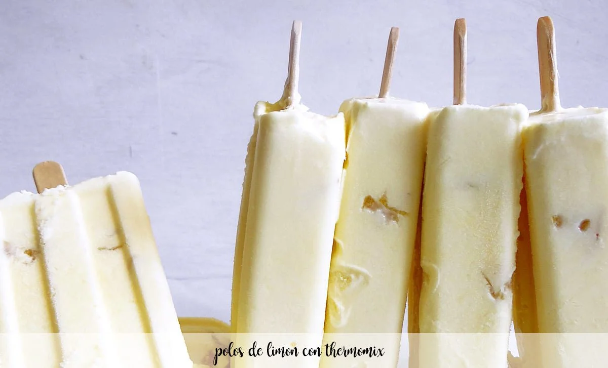 Zitroneneis am Stiel mit Thermomix