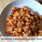 Gnocchetti Sardi in Wurst und Pecorino-Sauce im Thermomix