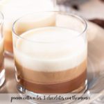 Panna Cotta mit drei Pralinen im Thermomix
