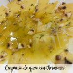 Käsecarpaccio mit Thermomix