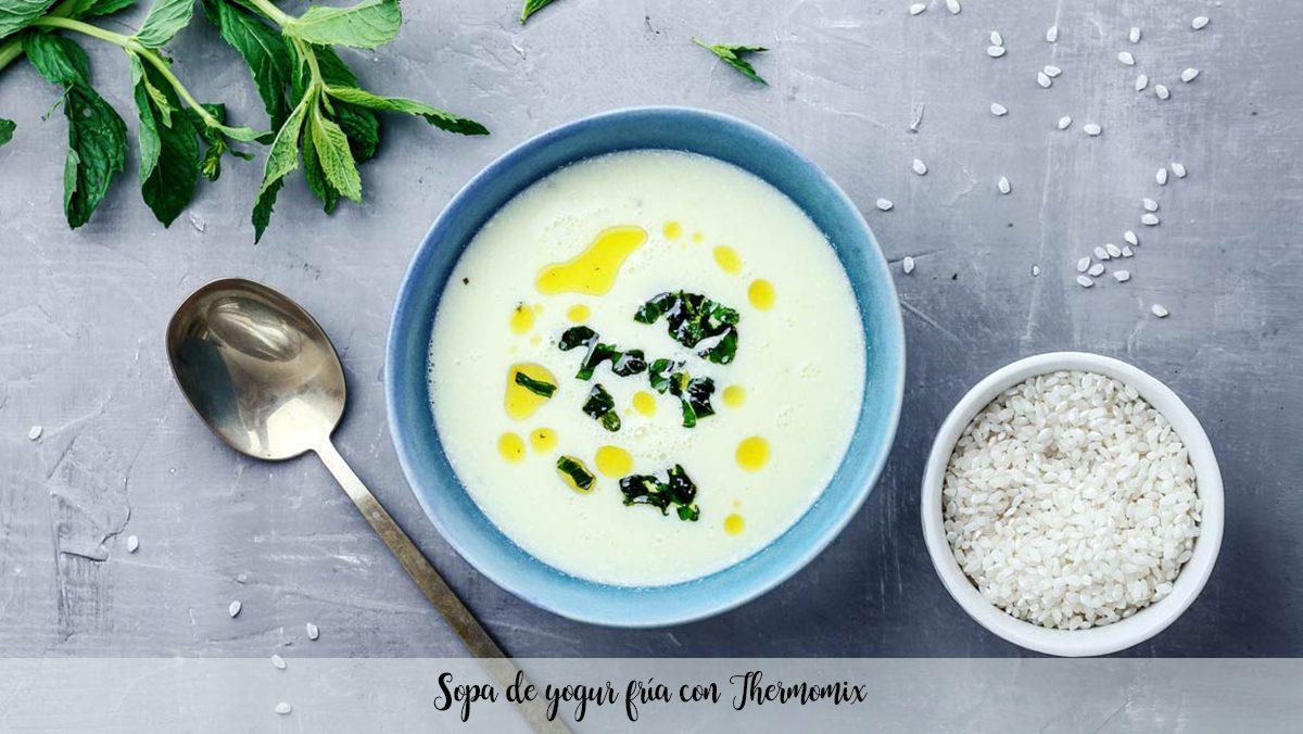 Kalte Joghurtsuppe mit Thermomix
