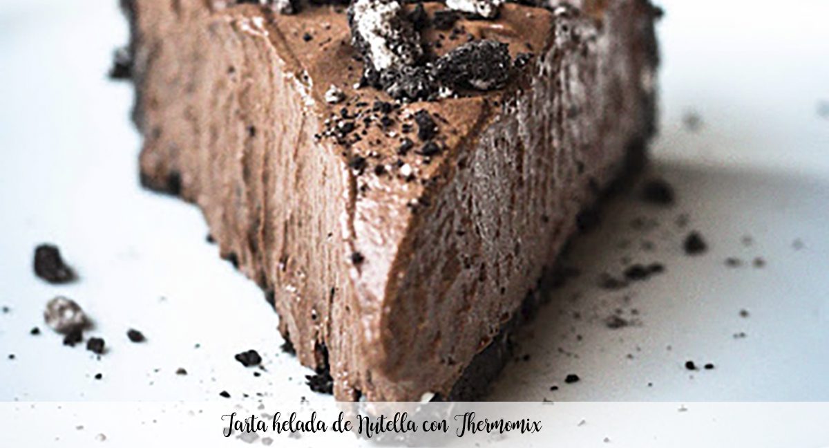 Gefrorener Nutella-Kuchen mit Thermomix