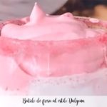 Erdbeer-Smoothie nach Dalgona-Art