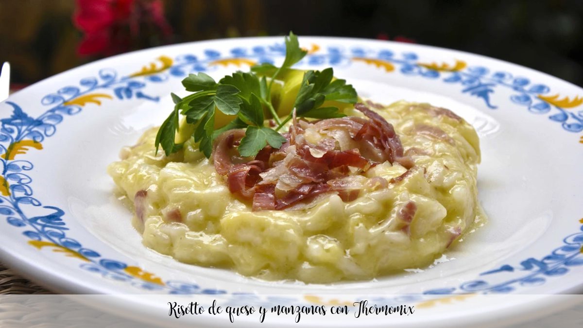 Käse-Apfel-Risotto mit Thermomix