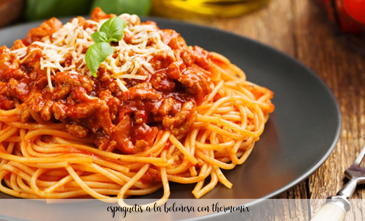 Spaghetti Bolognese mit Thermomix