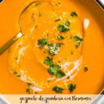 Leichte Karotten-Gazpacho mit Thermomix