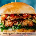 Zalmburger met Thermomix