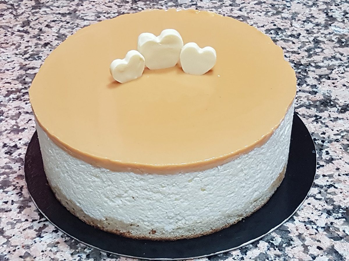 Schokoladen-Karamell-Mousse-Kuchen mit Thermomix