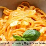 Spaghetti mit Tomaten und Mozzarella mit Thermomix