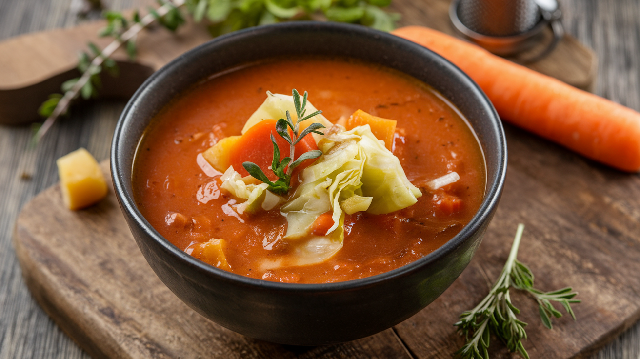 Reinigende Gemüsesuppe mit Thermomix