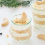 Vanillekipferl-Creme: Weihnachtsdessert im Glas mit thermomix