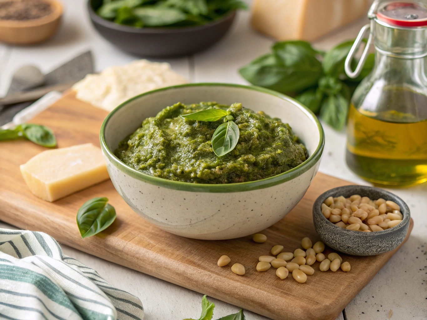 Basilikum Pesto – Pesto alla Genovese thermomix