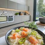 RISOTTO MIT LAICH UND RÄUCHERLACHS MIT THERMOMIX