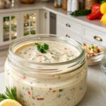 cremige Knoblauch-Dressing aus dem Thermomix